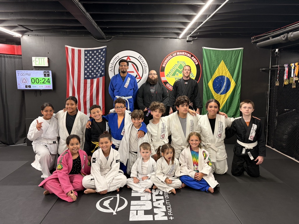 Alchemy BJJ Kids Jiu-Jitsu class